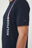 Бавовняна футболка Tommy Hilfiger колір синій з принтом (3325755)