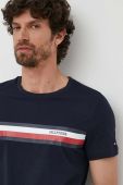 Бавовняна футболка Tommy Hilfiger колір синій з принтом (3257223)