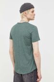 Футболка Tommy Jeans чоловічий колір зелений меланж (3282038)