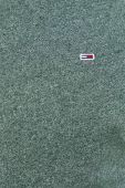 Футболка Tommy Jeans чоловічий колір зелений меланж (3282038)