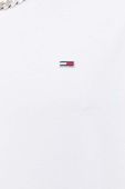 Бавовняна футболка Tommy Jeans колір білий однотонний (3284424)