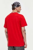 Бавовняна футболка Tommy Jeans колір червоний з аплікацією (3303333)