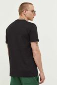 Бавовняна футболка Tommy Jeans колір чорний з аплікацією (3253906)