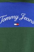 Бавовняна футболка Tommy Jeans колір синій візерунок (3284478)