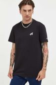 Бавовняна футболка Tommy Jeans колір чорний однотонний (3246981)