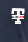 Бавовняна футболка Tommy Jeans колір синій з принтом (3370600)