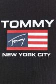Бавовняна футболка Tommy Jeans колір чорний візерунок (3325921)