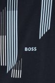 Бавовняна футболка Boss Green BOSS GREEN колір синій з принтом