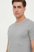 Футболка BOSS чоловічий колір сірий однотонний (3417040)