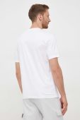 Бавовняна футболка BOSS колір білий з принтом (3568894)