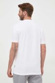 Бавовняна футболка BOSS колір білий з принтом (3354559)
