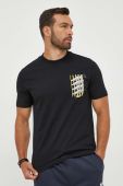 Бавовняна футболка Boss Orange BOSS ORANGE колір чорний з принтом (3380601)
