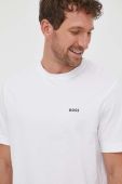 Бавовняна футболка Boss Orange BOSS ORANGE колір білий з принтом (3355893)