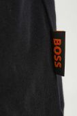Бавовняна футболка Boss Orange BOSS ORANGE колір чорний з принтом (3417756)