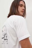 Бавовняна футболка PS Paul Smith колір білий з принтом (3294499)