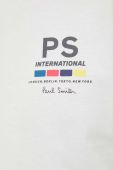 Бавовняна футболка PS Paul Smith колір бежевий з принтом (3262945)