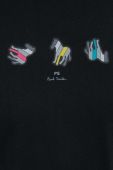 Бавовняна футболка PS Paul Smith колір чорний з принтом (3257342)
