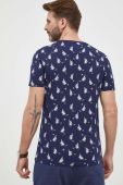 Бавовняна футболка Polo Ralph Lauren колір синій візерунок (3274638)