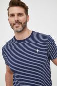 Бавовняна футболка Polo Ralph Lauren колір синій візерунок (3274648)
