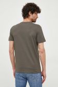 Футболка Pepe Jeans Jack чоловіча колір зелений однотонна