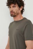 Футболка Pepe Jeans Jack чоловіча колір зелений однотонна