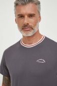 Бавовняна футболка Pepe Jeans колір сірий з принтом (3405067)
