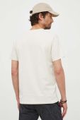 Бавовняна футболка Pepe Jeans Edward Tee колір бежевий з принтом