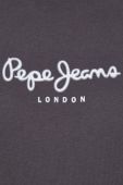 Бавовняна футболка Pepe Jeans Edward Tee колір сірий з принтом