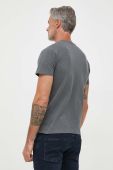 Бавовняна футболка Pepe Jeans Wiltshire колір сірий з принтом