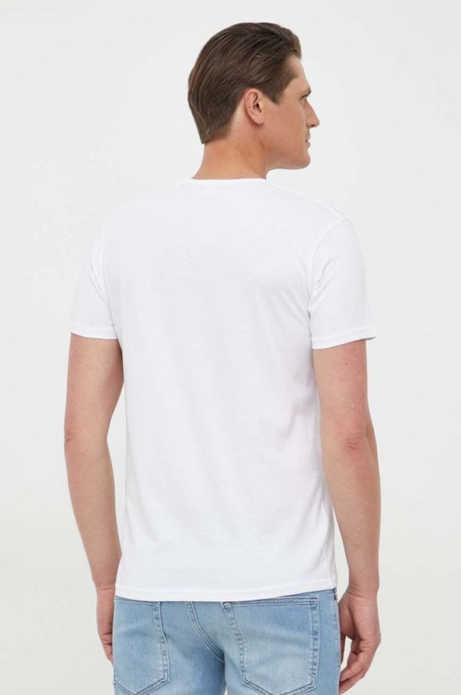 Бавовняна футболка Alpha Industries колір білий з принтом 118533.09-White фото 3