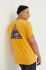 Бавовняна футболка Billabong колір жовтий з принтом (3451988)