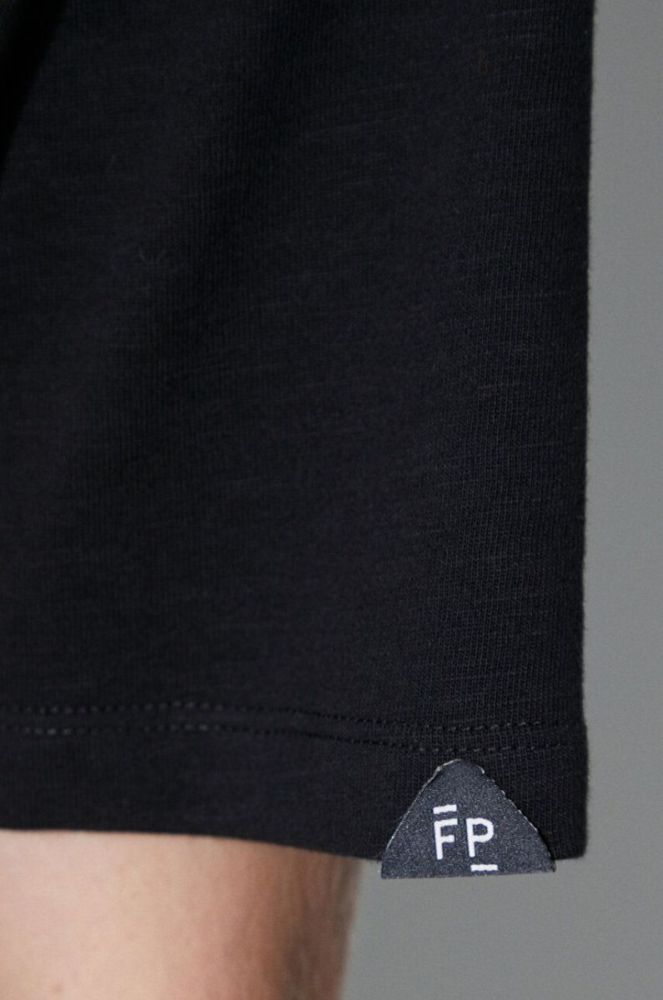 Бавовняна футболка Filling Pieces колір чорний з принтом (3508659) фото 6