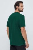 Бавовняна футболка adidas Originals чоловічий колір зелений з принтом (3691487)