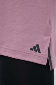 Футболка для тренувань adidas Performance колір рожевий з принтом