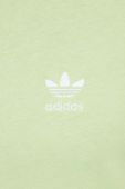 Бавовняна футболка adidas Originals чоловічий колір зелений з аплікацією