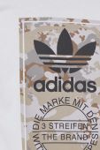 Бавовняна футболка adidas Originals колір білий з принтом (3386509)