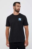 Бавовняна футболка adidas Originals колір чорний з принтом (3360867)