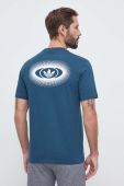 Бавовняна футболка adidas Originals чоловічий колір бірюзовий з принтом