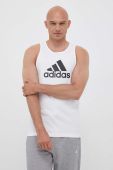 Бавовняна футболка adidas колір білий (3363632)