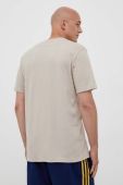 Бавовняна футболка adidas Originals колір бежевий з принтом (3363640)