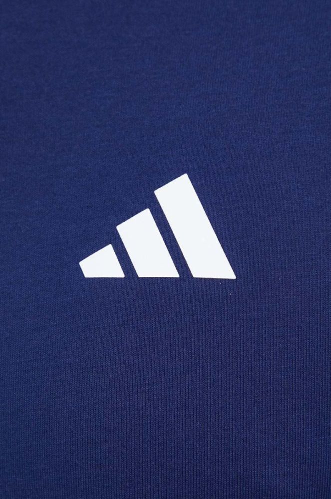 Тренувальна футболка adidas Performance Train Essentials Feelready колір синій однотонна фото 5