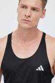 Бігова футболка adidas Performance Own the Run колір чорний (3311858)