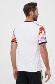 Тренувальна футболка adidas Performance Pride Tiro колір білий візерунок