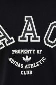 Бавовняна футболка adidas Originals колір чорний з принтом (3360878)