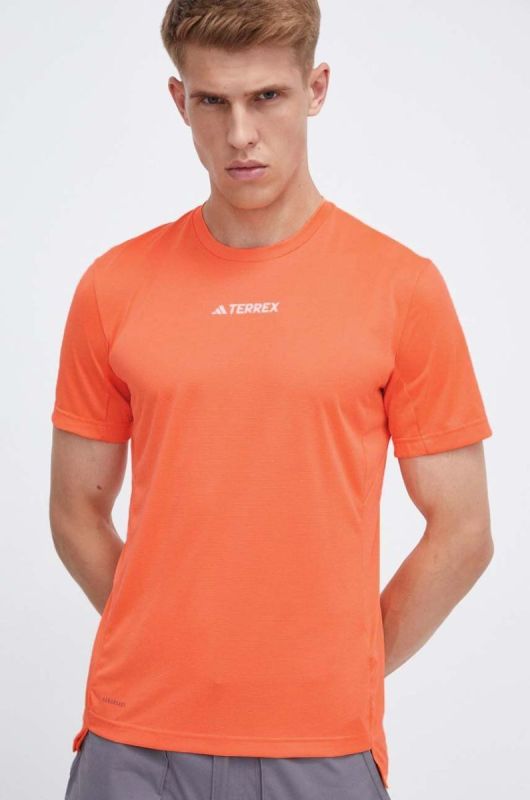 Спортивна футболка adidas TERREX Multi колір помаранчевий фото 4
