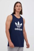 Бавовняна футболка adidas Originals колір синій