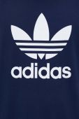 Бавовняна футболка adidas Originals колір синій