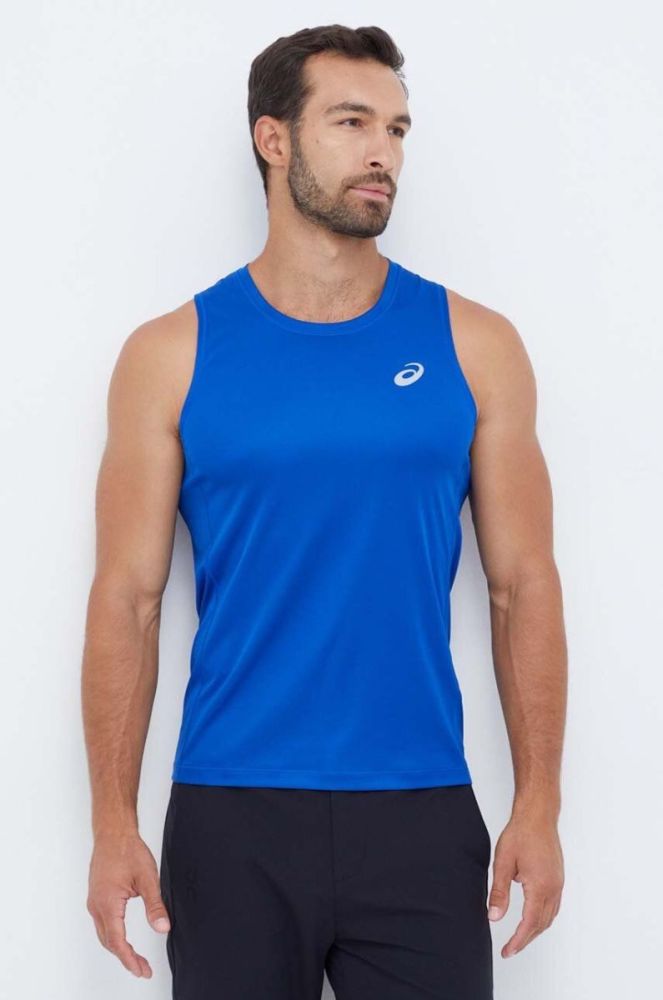 Бігова футболка Asics Core колір блакитний фото 4