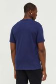 Бавовняна футболка Fila колір синій однотонний