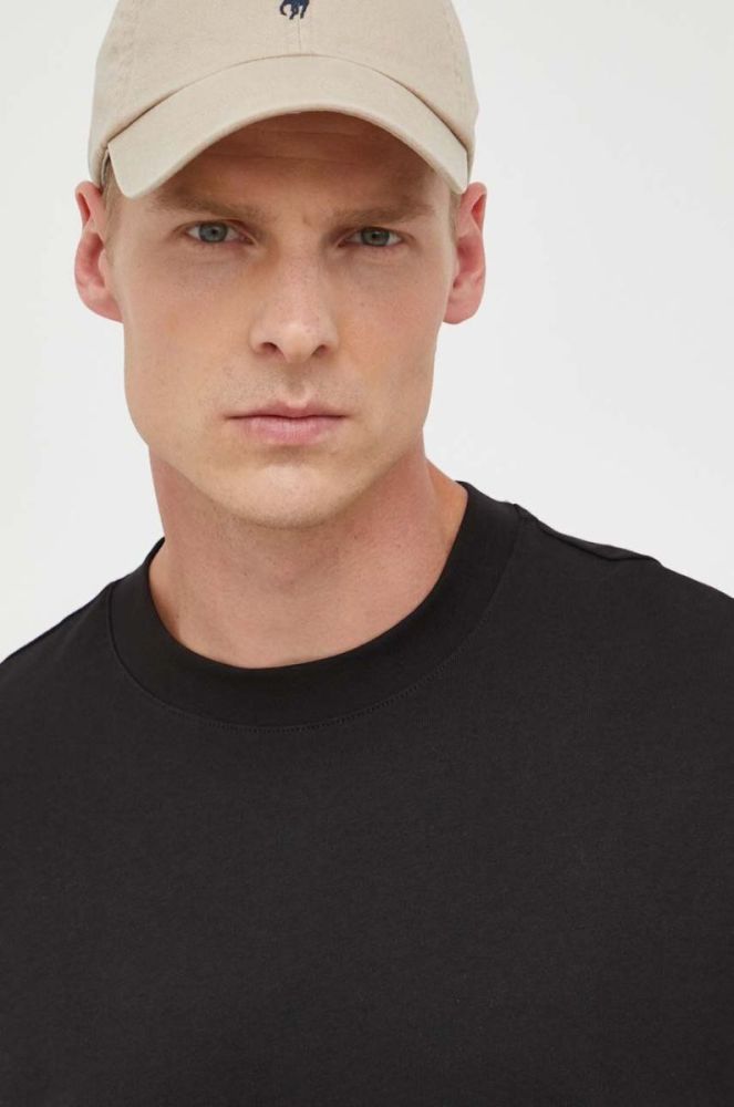 Бавовняна футболка Armani Exchange візерунок колір барвистий (3352219) фото 4
